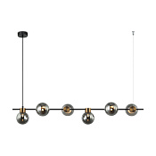 Freya Modern Gatsby Подвесной светильник цвет: черный FR5232PL-06B1