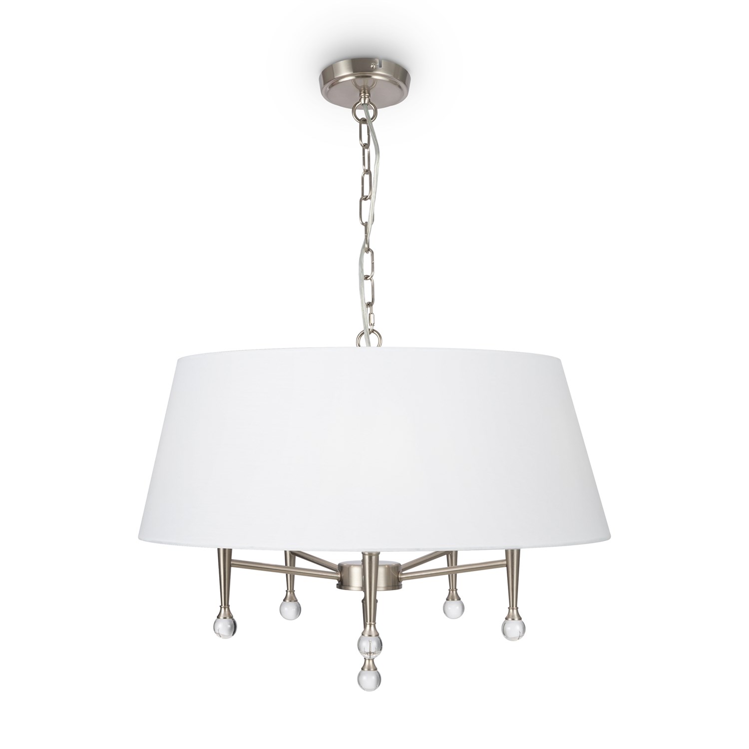 Freya Classic Rosemary Подвесной светильник цвет: никель FR2190PL-05N1