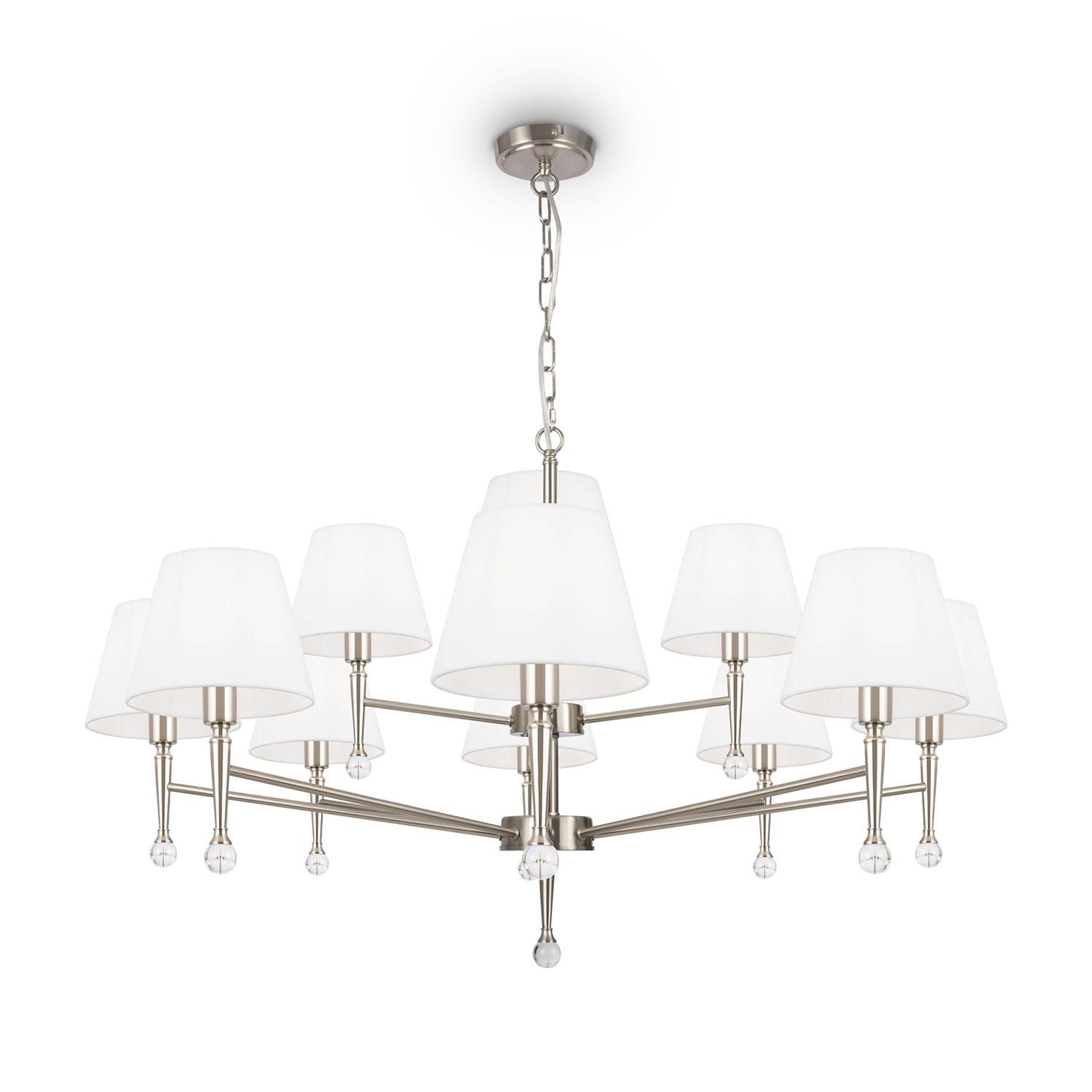 Freya Classic Rosemary Подвесной светильник цвет: никель FR2190PL-12N