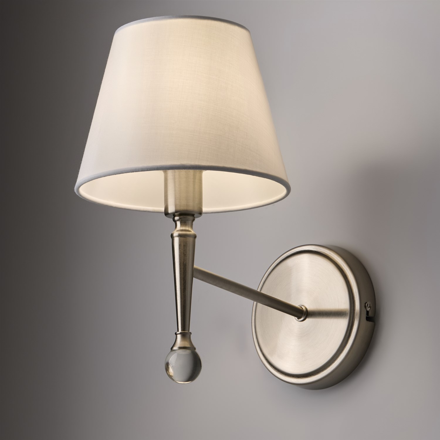 Freya Classic Rosemary Настенный светильник (бра) цвет: никель FR2190WL-01N