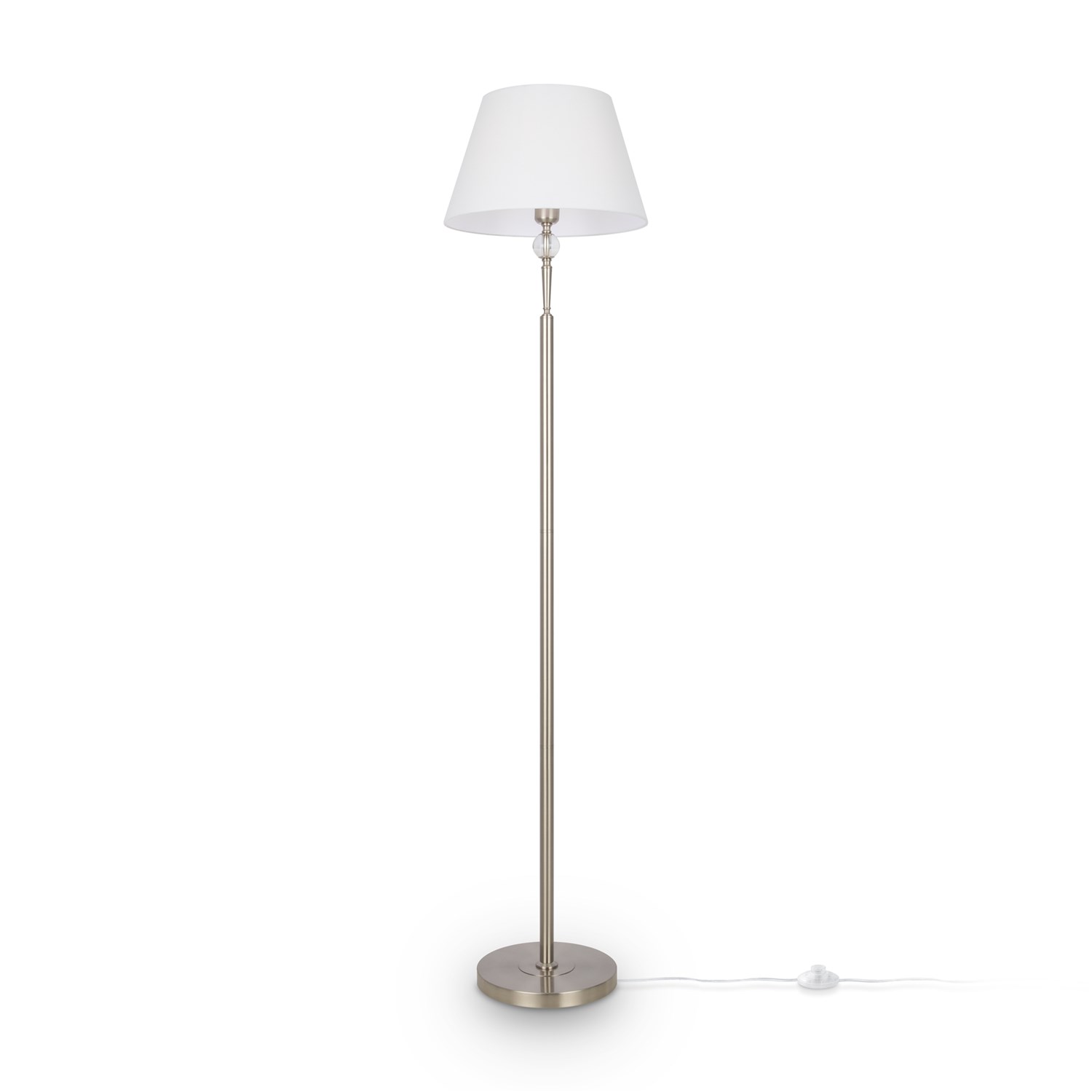 Freya Classic Rosemary Напольный светильник (торшер) цвет: никель FR2190FL-01N