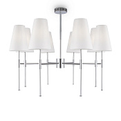 Freya Modern Tida Люстра цвет: хром FR5196PL-08CH