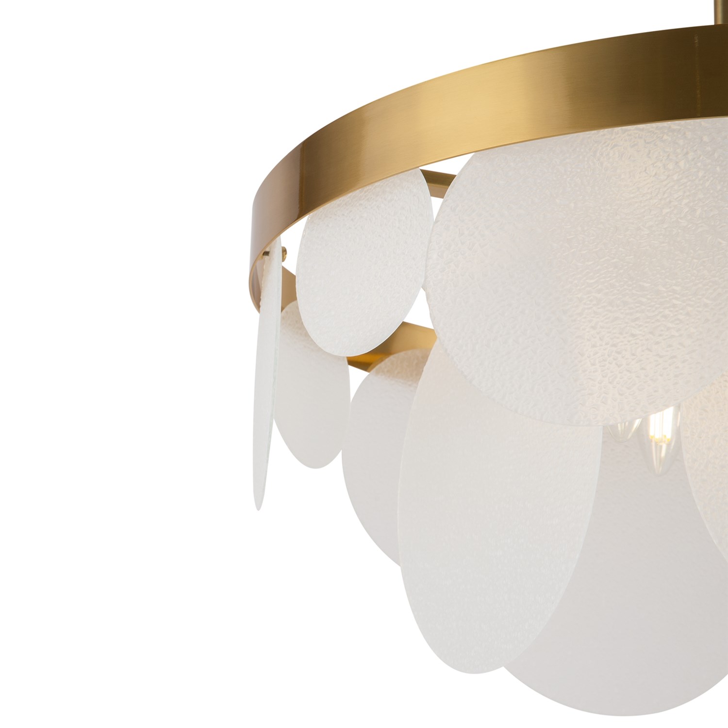 Freya Modern Porto Подвесной светильник цвет: латунь FR5104PL-08BS3