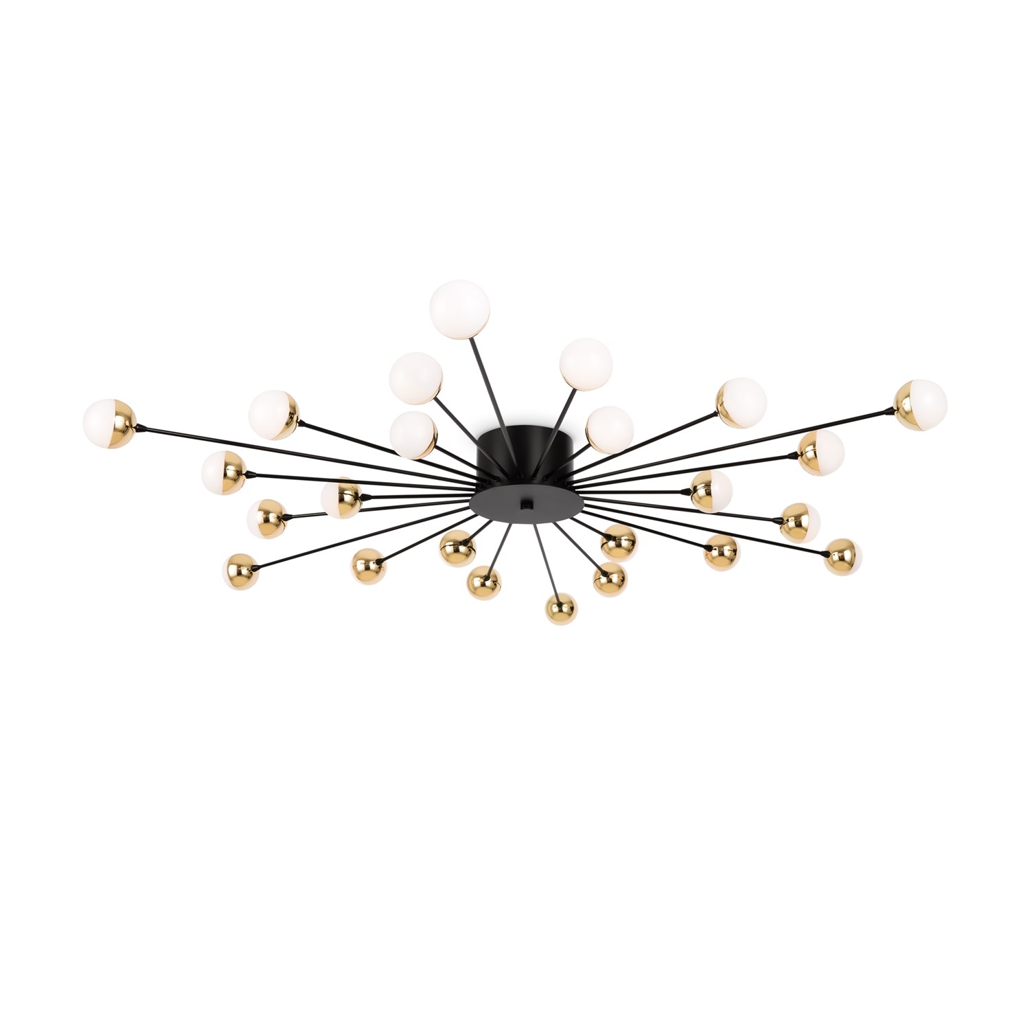 Freya Modern Celebrity Потолочный светильник цвет: черный FR5242CL-24B