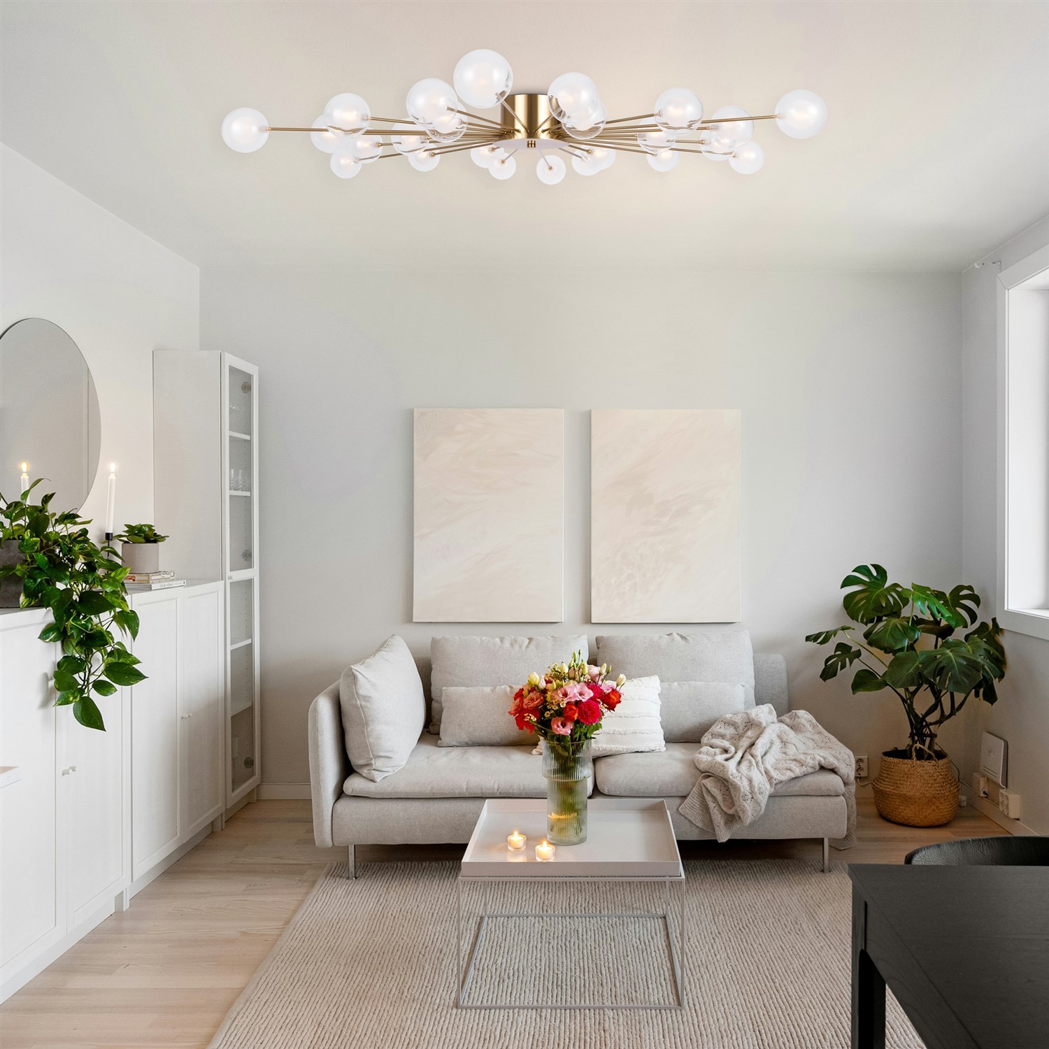 Freya Modern Celebrity Потолочный светильник цвет: латунь FR5242CL-24BS1