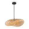 Freya Modern Wavy Подвесной светильник цвет: черный FR5243PL-01BR8