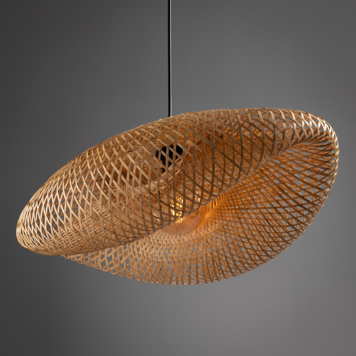 Freya Modern Wavy Подвесной светильник цвет: черный FR5243PL-01BR8