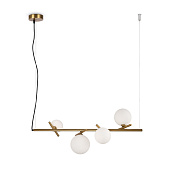 Freya Modern Blossom Подвесной светильник цвет: латунь FR5259PL-04BS
