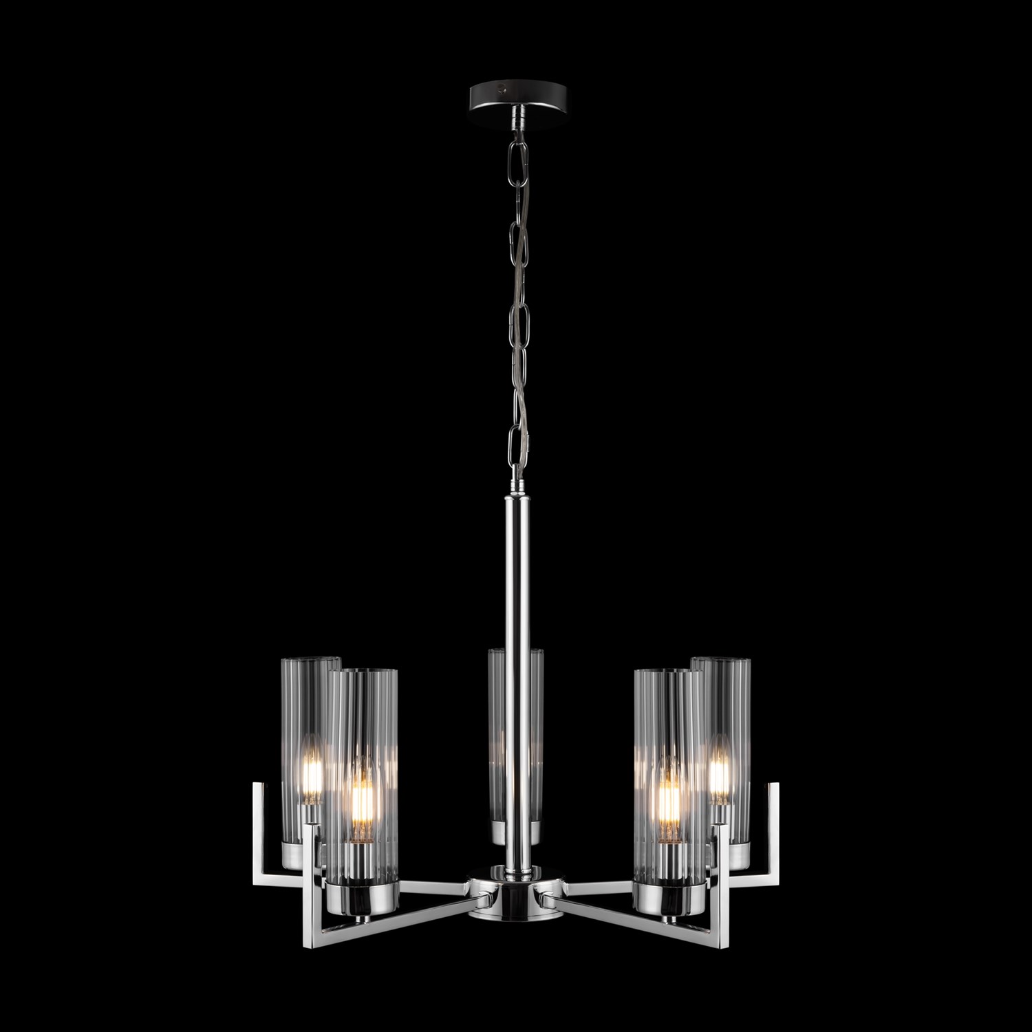Freya Modern Adeline Подвесной светильник цвет: хром FR5214PL-05CH