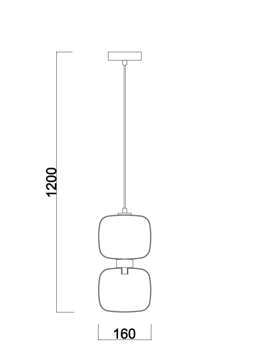 Freya Modern Lumen Подвесной светильник цвет: хром FR5215PL-01CH
