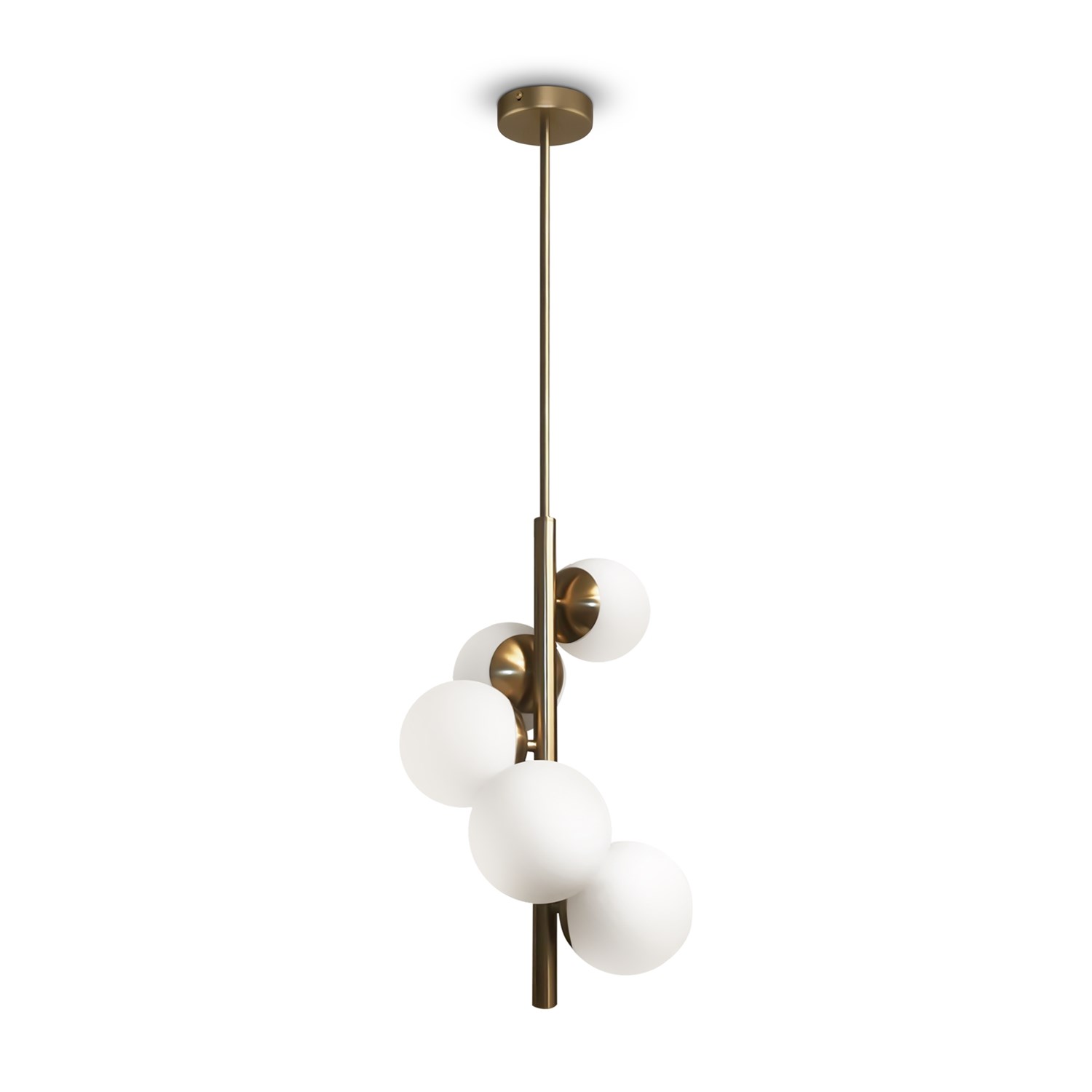 Freya Modern Zing Подвесной светильник цвет: латунь FR5199PL-05BS1