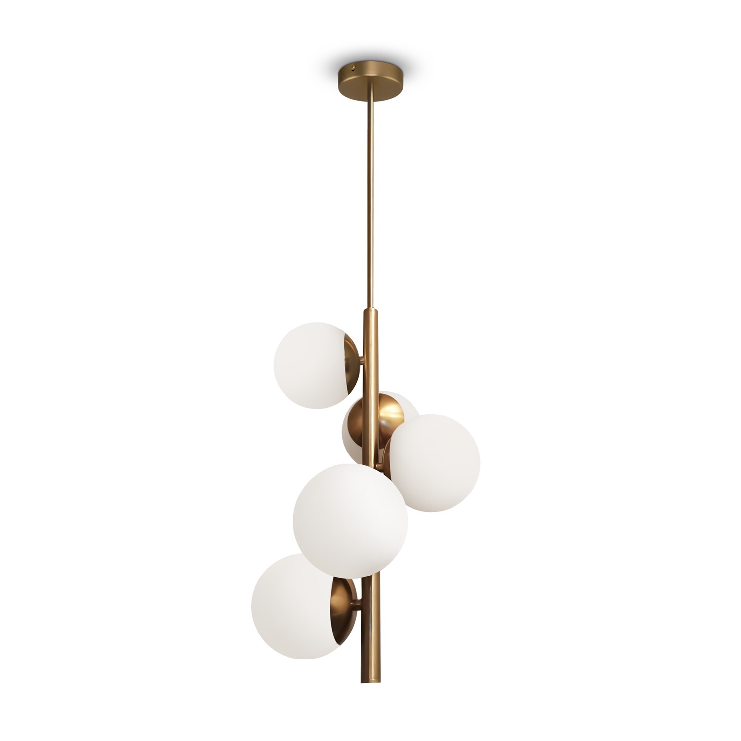 Freya Modern Zing Подвесной светильник цвет: латунь FR5199PL-05BS1