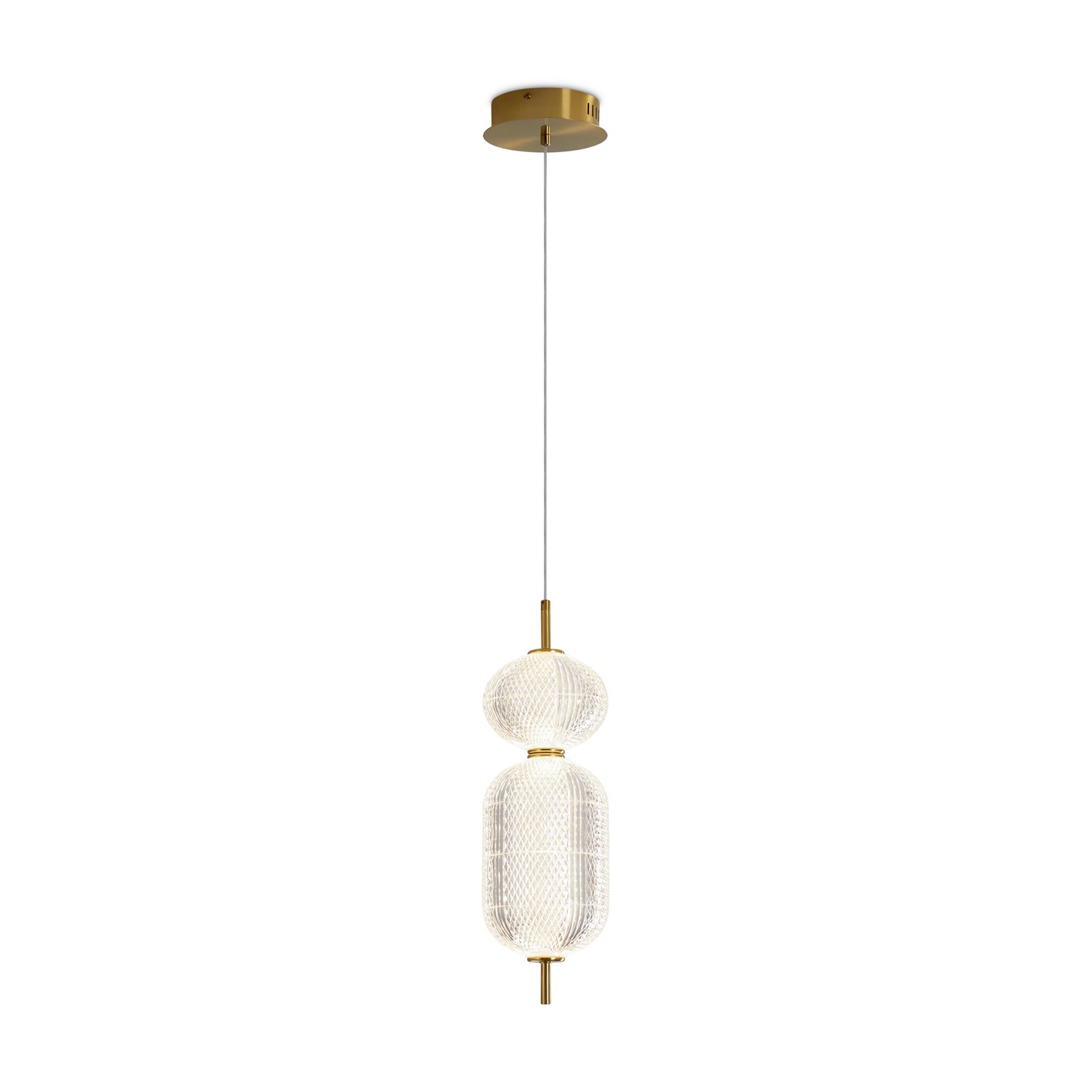 Freya LED Awella Подвесной светильник цвет: латунь FR6135PL-L13BT