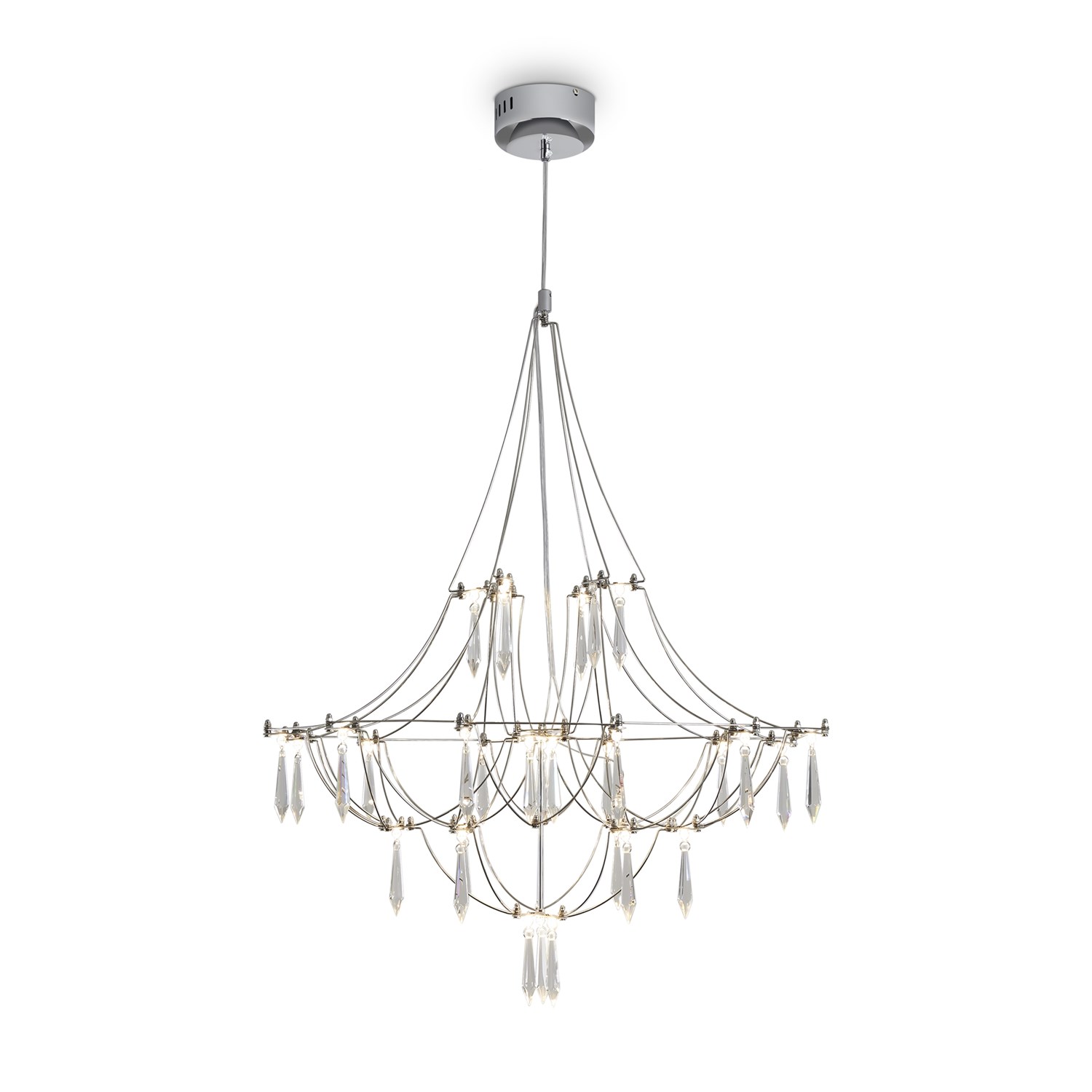 Freya LED Amela Подвесной светильник цвет: хром FR6138PL-L21CH