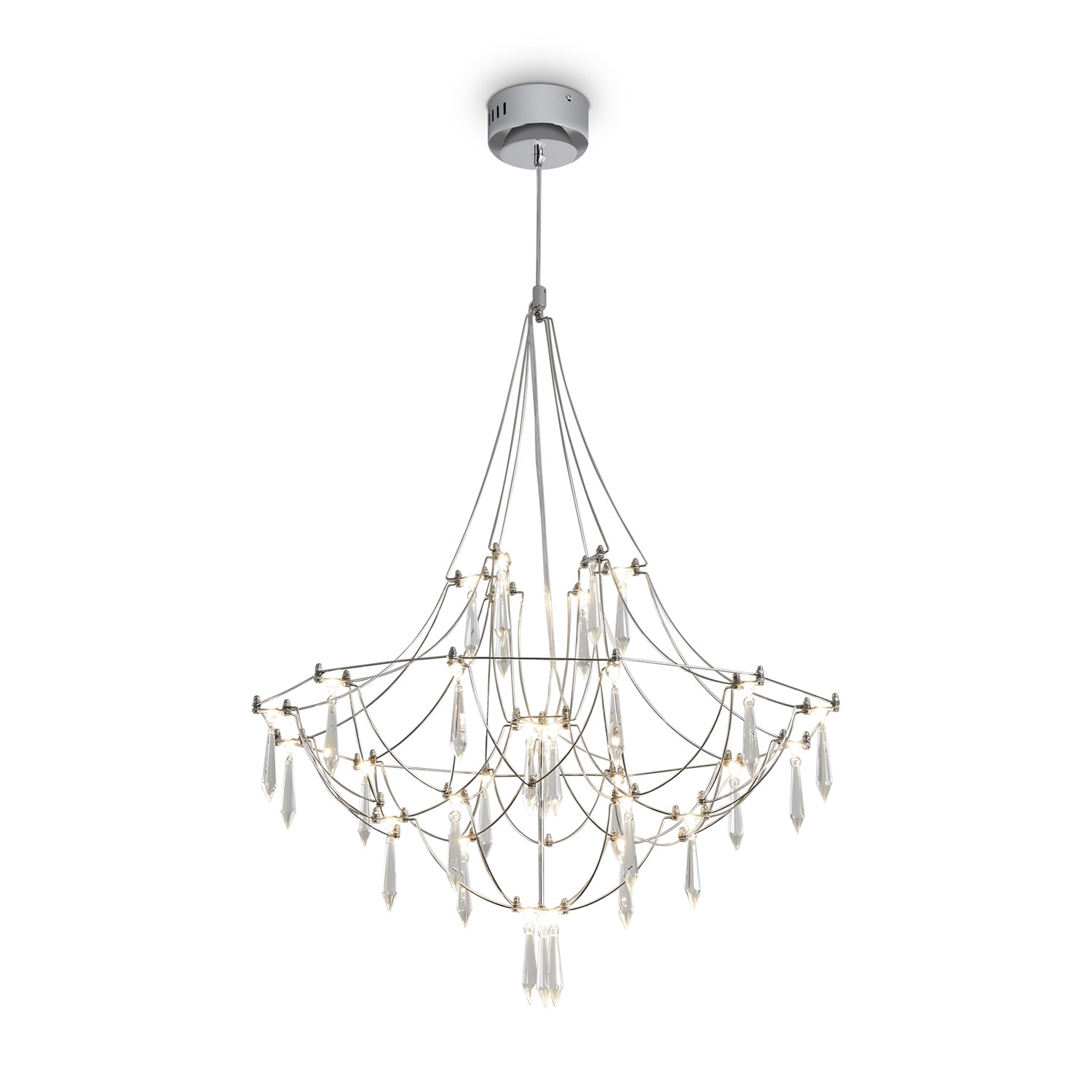 Freya LED Amela Подвесной светильник цвет: хром FR6138PL-L21CH