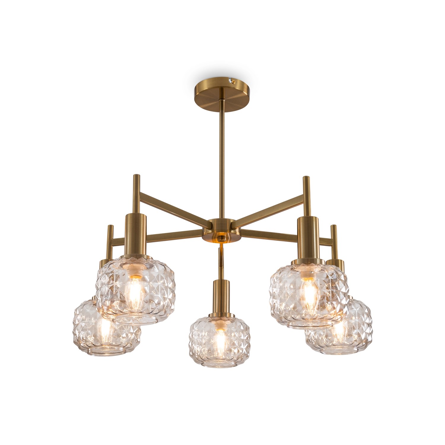Freya Modern Fero Потолочный светильник цвет: латунь FR5366CL-05BS