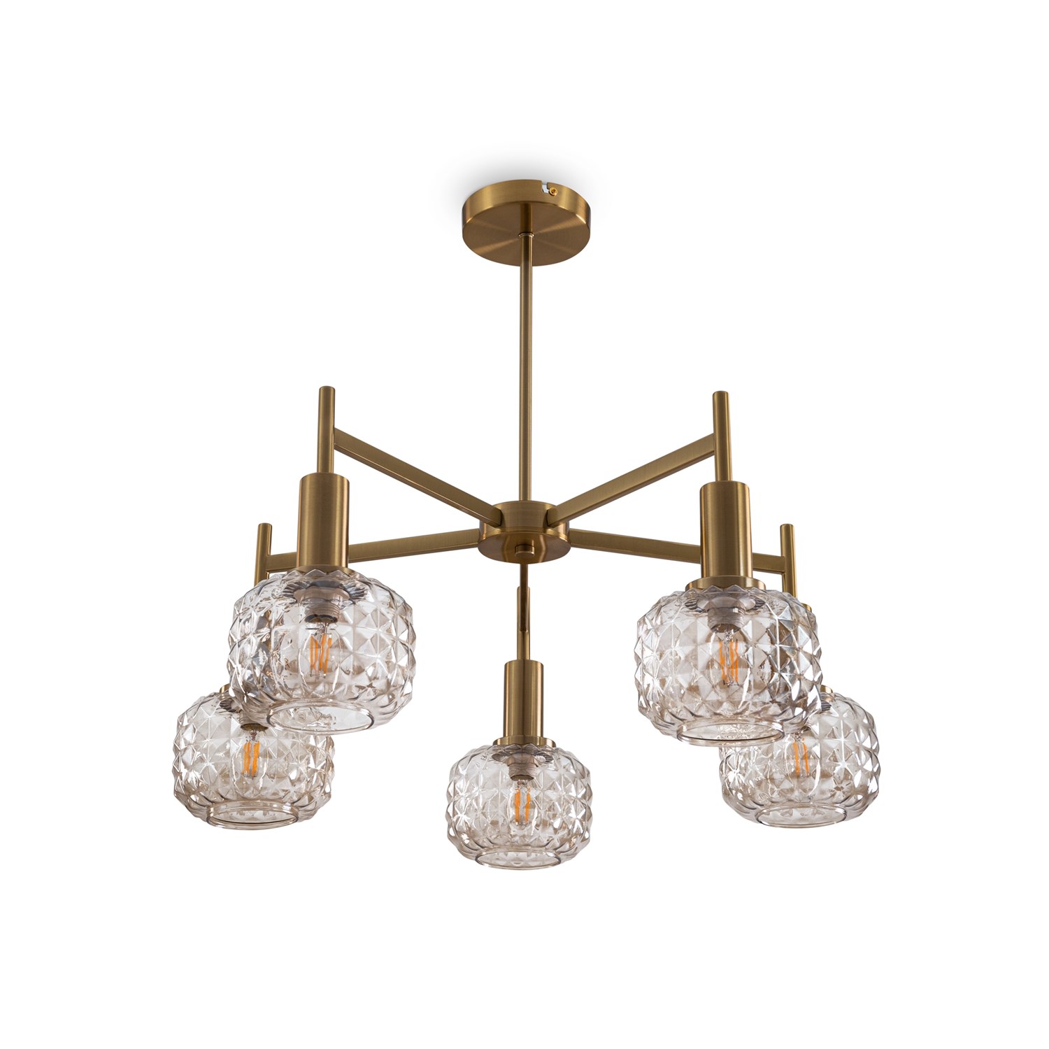 Freya Modern Fero Потолочный светильник цвет: латунь FR5366CL-05BS