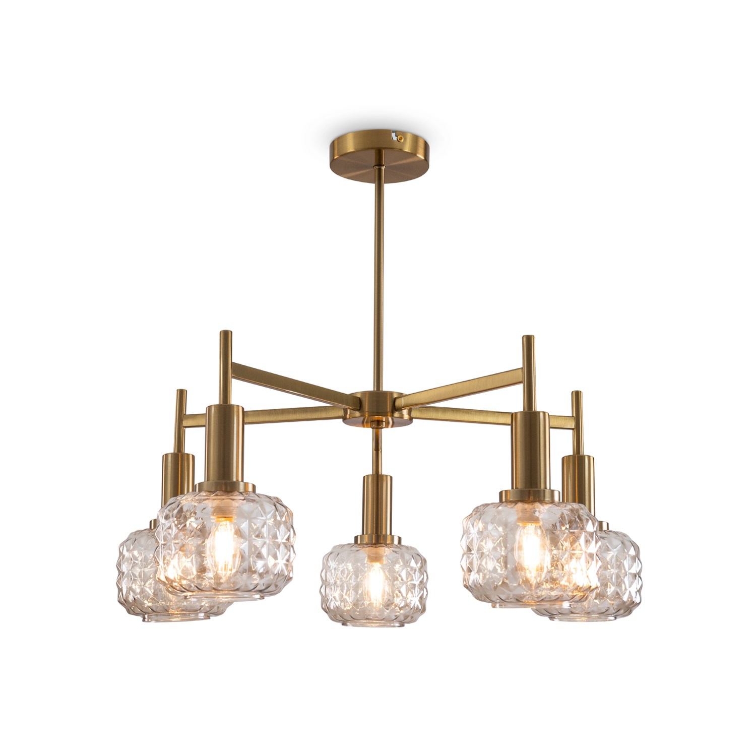 Freya Modern Fero Потолочный светильник цвет: латунь FR5366CL-05BS