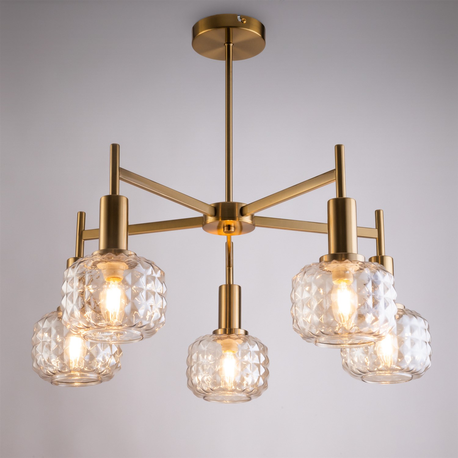 Freya Modern Fero Потолочный светильник цвет: латунь FR5366CL-05BS