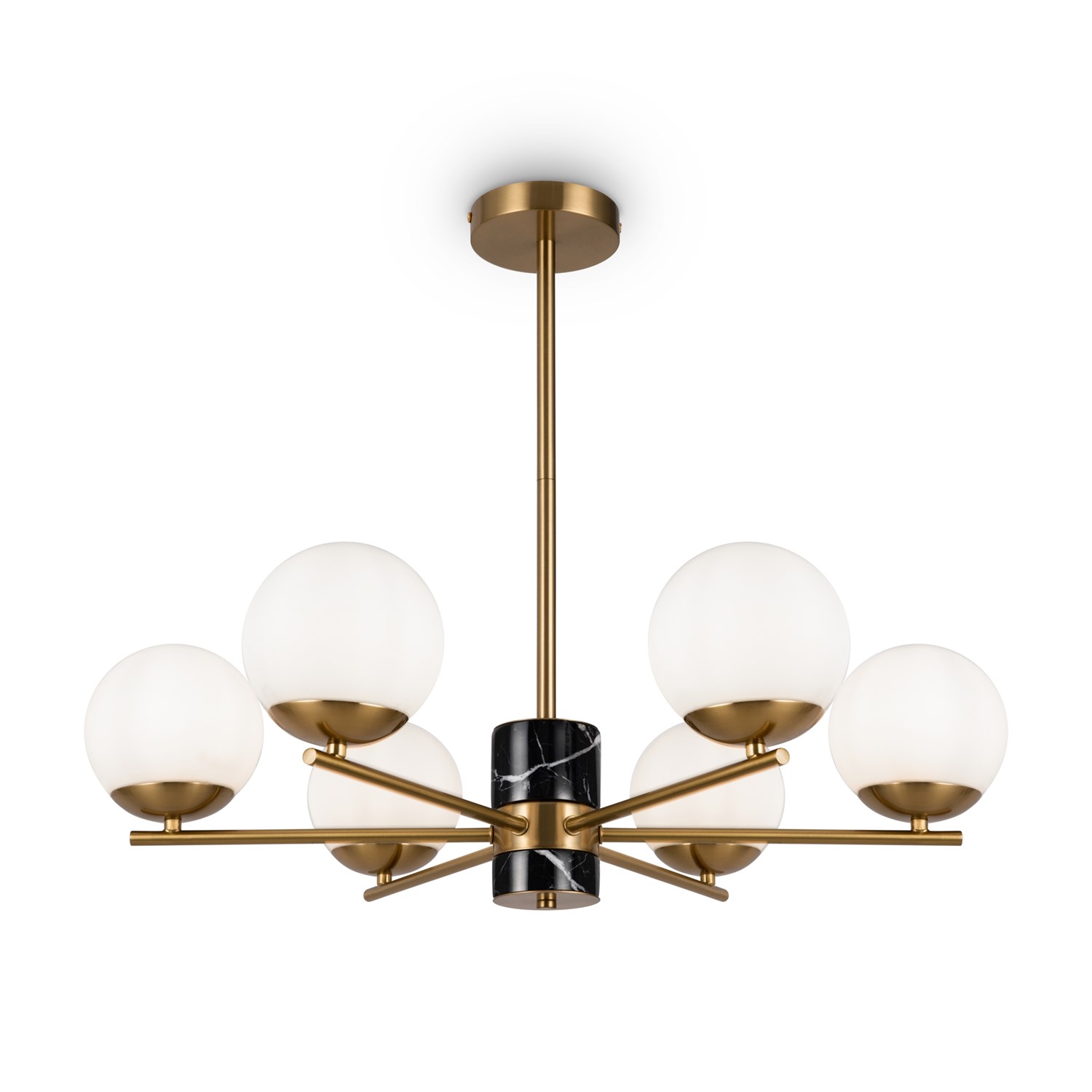 Freya Modern Marble Подвесной светильник цвет: латунь FR5230PL-06BS
