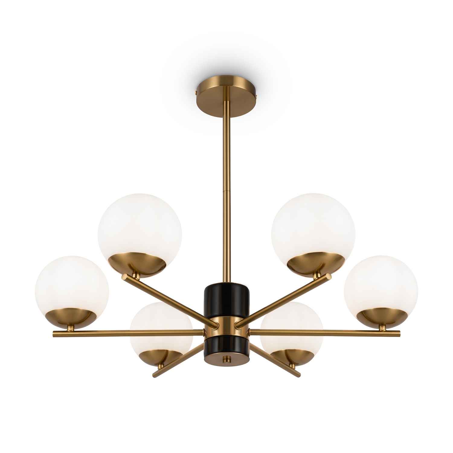 Freya Modern Marble Подвесной светильник цвет: латунь FR5230PL-06BS