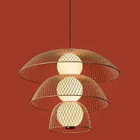 Freya Modern Harper Подвесной светильник цвет: черный FR5545PL-L5BG