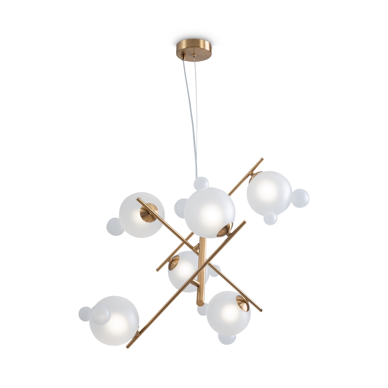 Freya Modern Flaty Подвесной светильник цвет: латунь FR5374PL-06BS