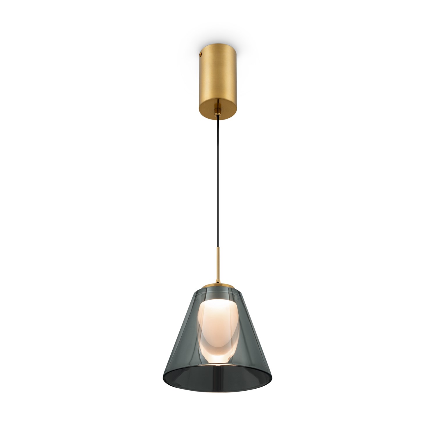 Freya Modern Fume Подвесной светильник цвет: латунь FR5399PL-L4BS