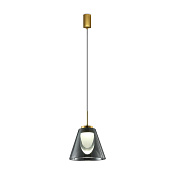 Freya Modern Fume Подвесной светильник цвет: латунь FR5399PL-L4BS