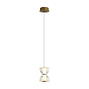 Freya LED Koil Подвесной светильник цвет: латунь FR6136PL-L6BT