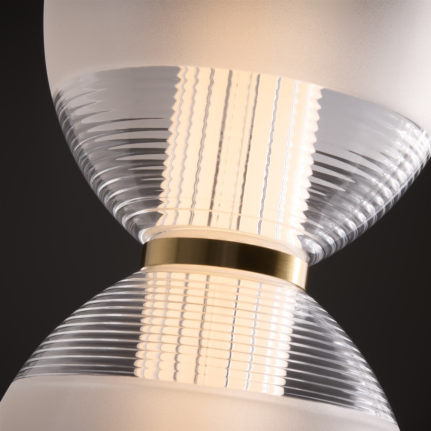 Freya LED Koil Подвесной светильник цвет: латунь FR6136PL-L6BT