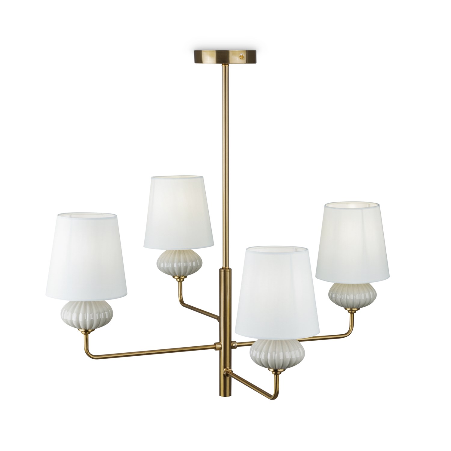 Freya Classic Ceramics Подвесной светильник цвет: латунь FR2029PL-04BS