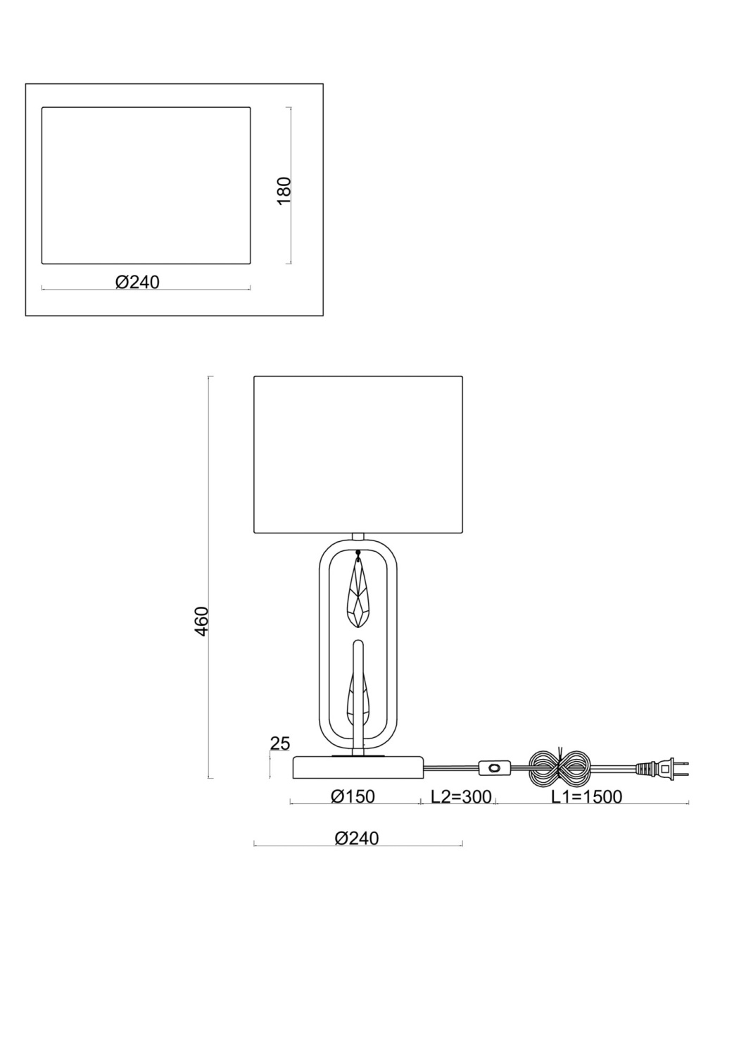 Freya Crystal Riverside Настольный светильник цвет: латунь FR1007TL-01BS