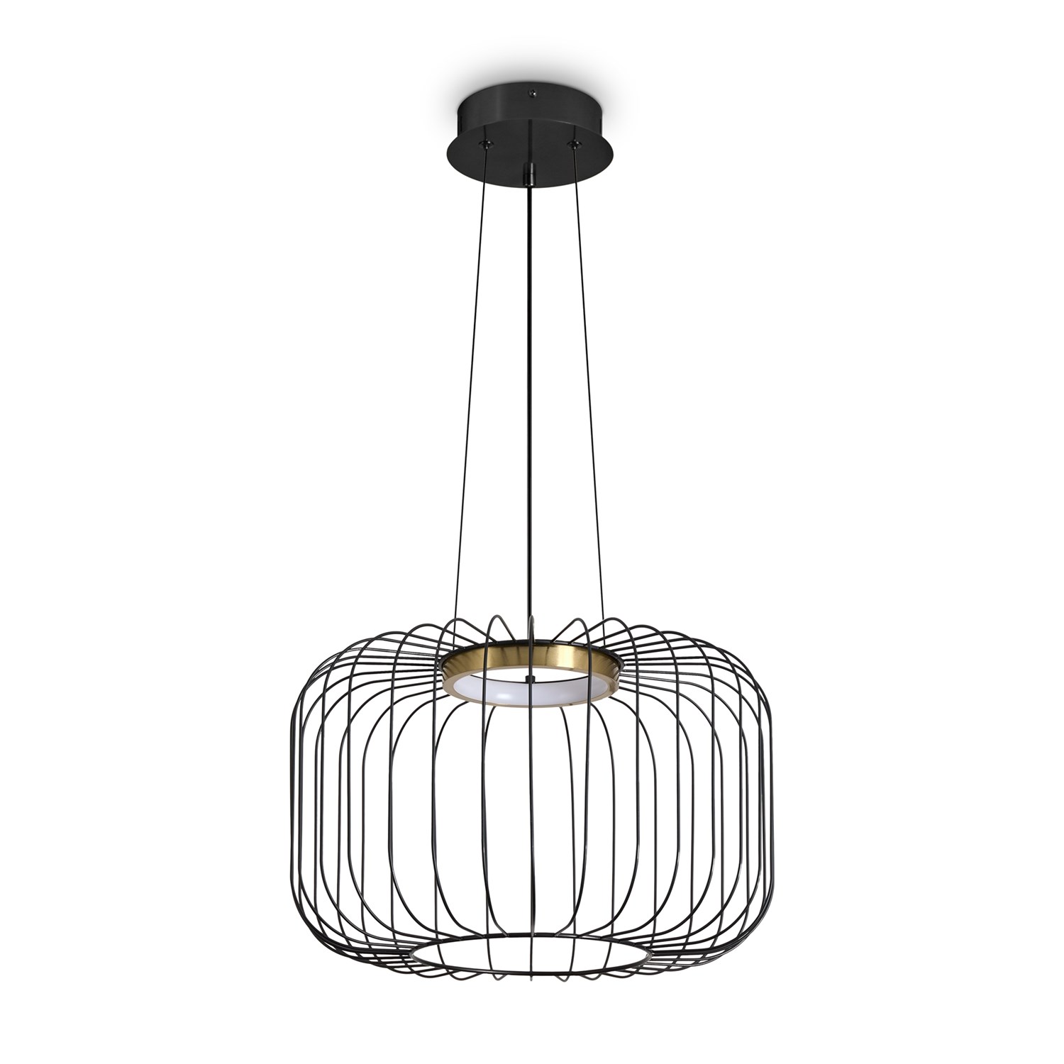 Freya Modern Citrus Подвесной светильник цвет: черный FR5398PL-L8B