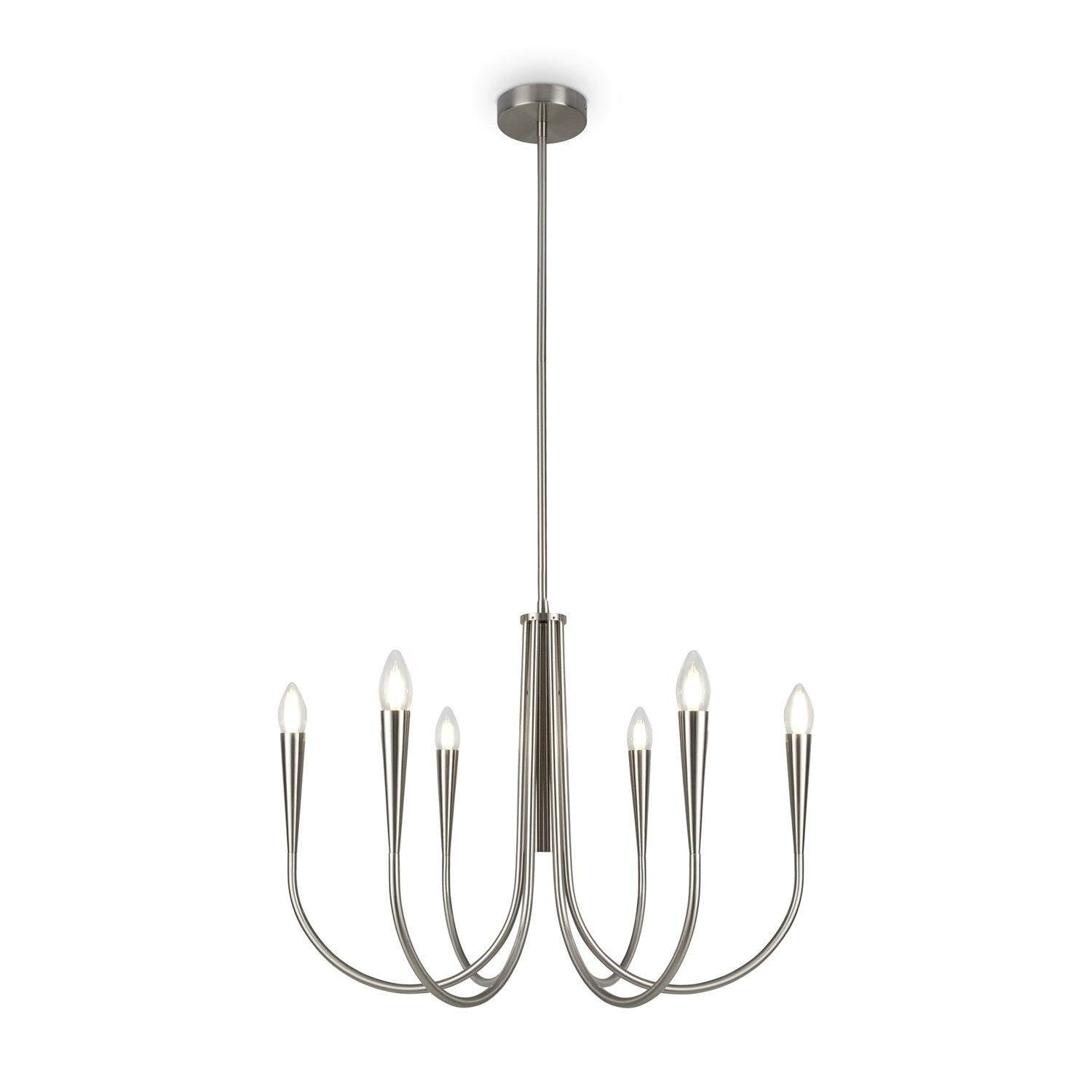 Freya Modern Branches Подвесной светильник цвет: никель FR5253PL-06N