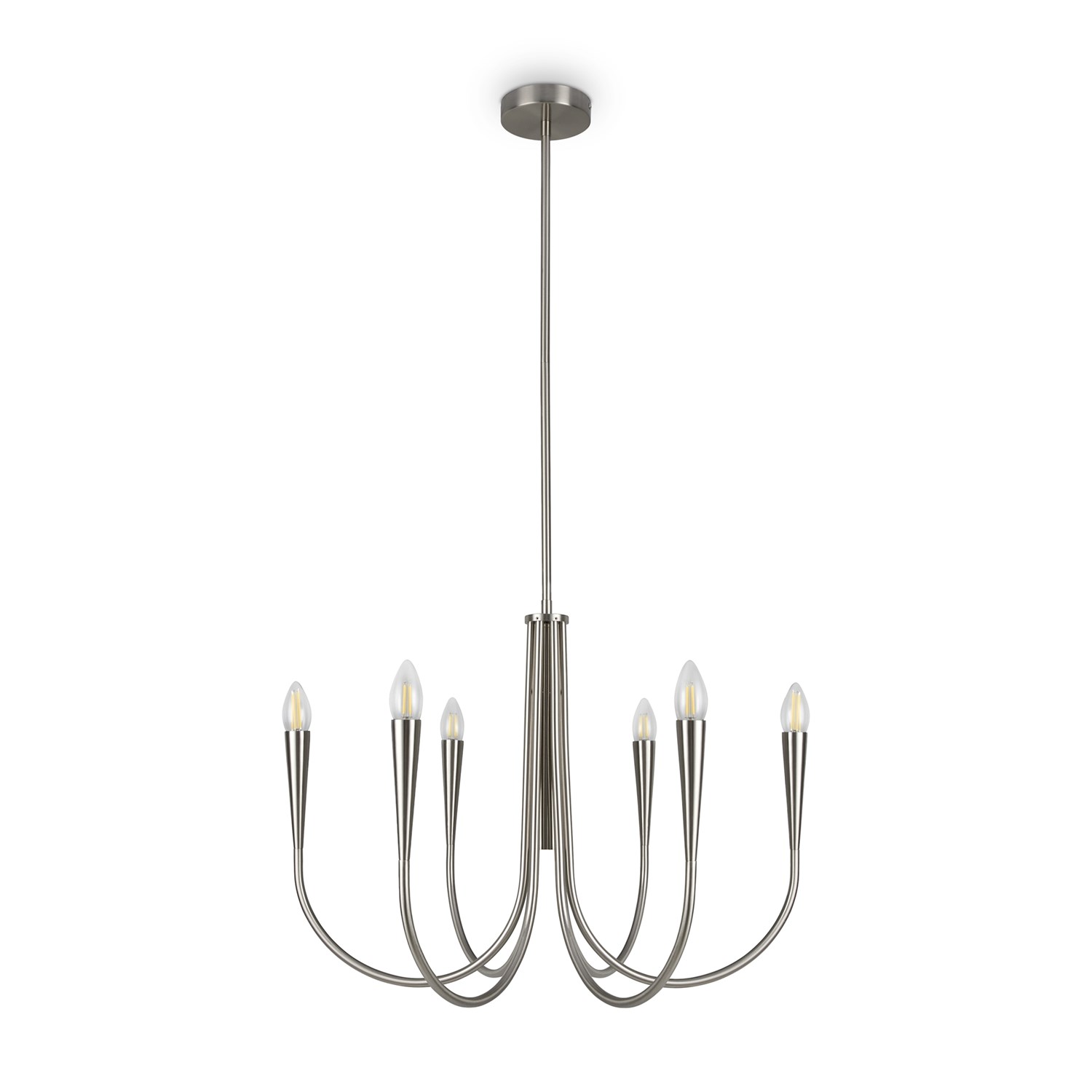 Freya Modern Branches Подвесной светильник цвет: никель FR5253PL-06N