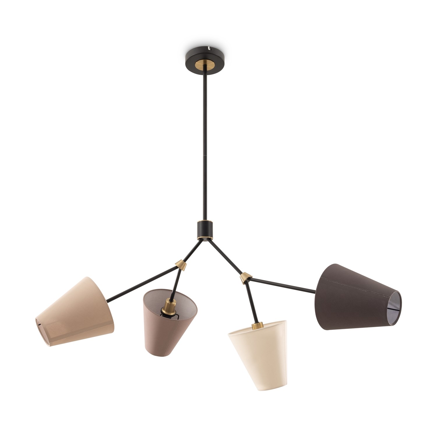 Freya Modern Hats Потолочный светильник цвет: черный FR5370CL-04B
