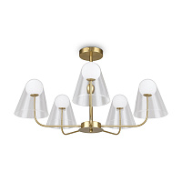 Freya Modern Doublety Подвесной светильник цвет: латунь FR5382PL-05BS