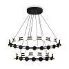 Freya LED Collar Подвесной светильник цвет: черный FR6180PL-L70B