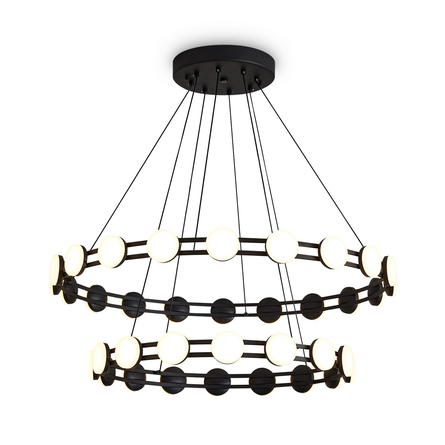 Freya LED Collar Подвесной светильник цвет: черный FR6180PL-L70B