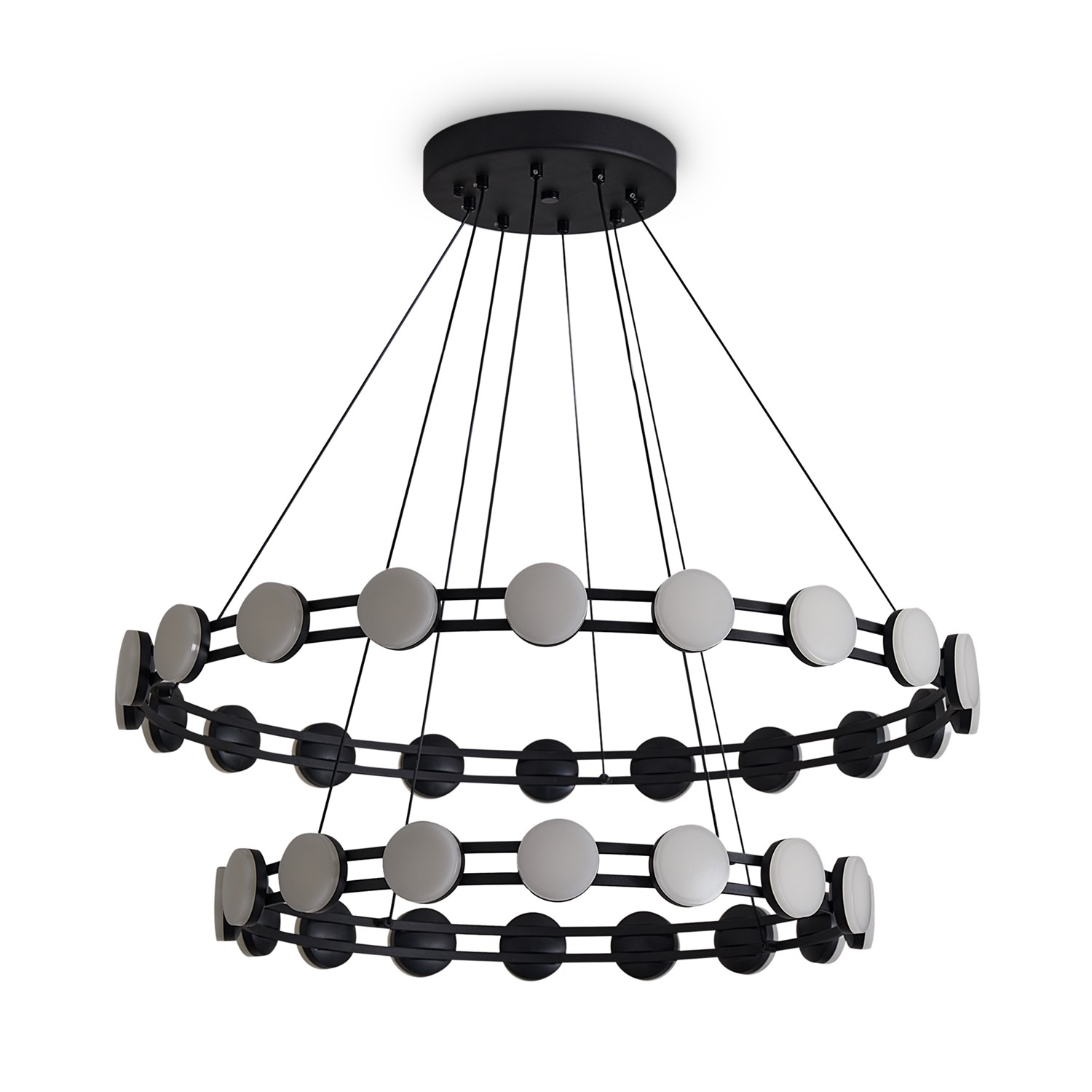 Freya LED Collar Подвесной светильник цвет: черный FR6180PL-L70B
