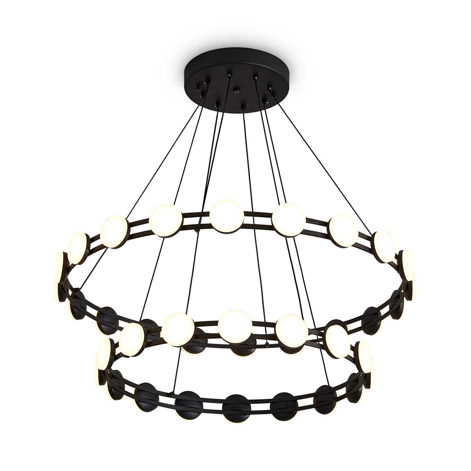 Freya LED Collar Подвесной светильник цвет: черный FR6180PL-L70B