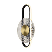 Freya LED Drip Настенный светильник (бра) цвет: черный FR6173WL-L12B