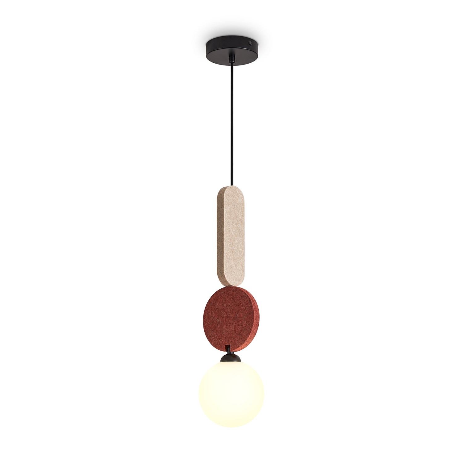 Freya Modern Acoustic Подвесной светильник цвет: черный FR5494PL-01TR