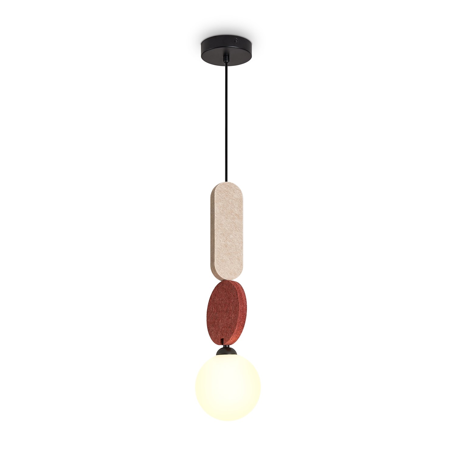 Freya Modern Acoustic Подвесной светильник цвет: черный FR5494PL-01TR