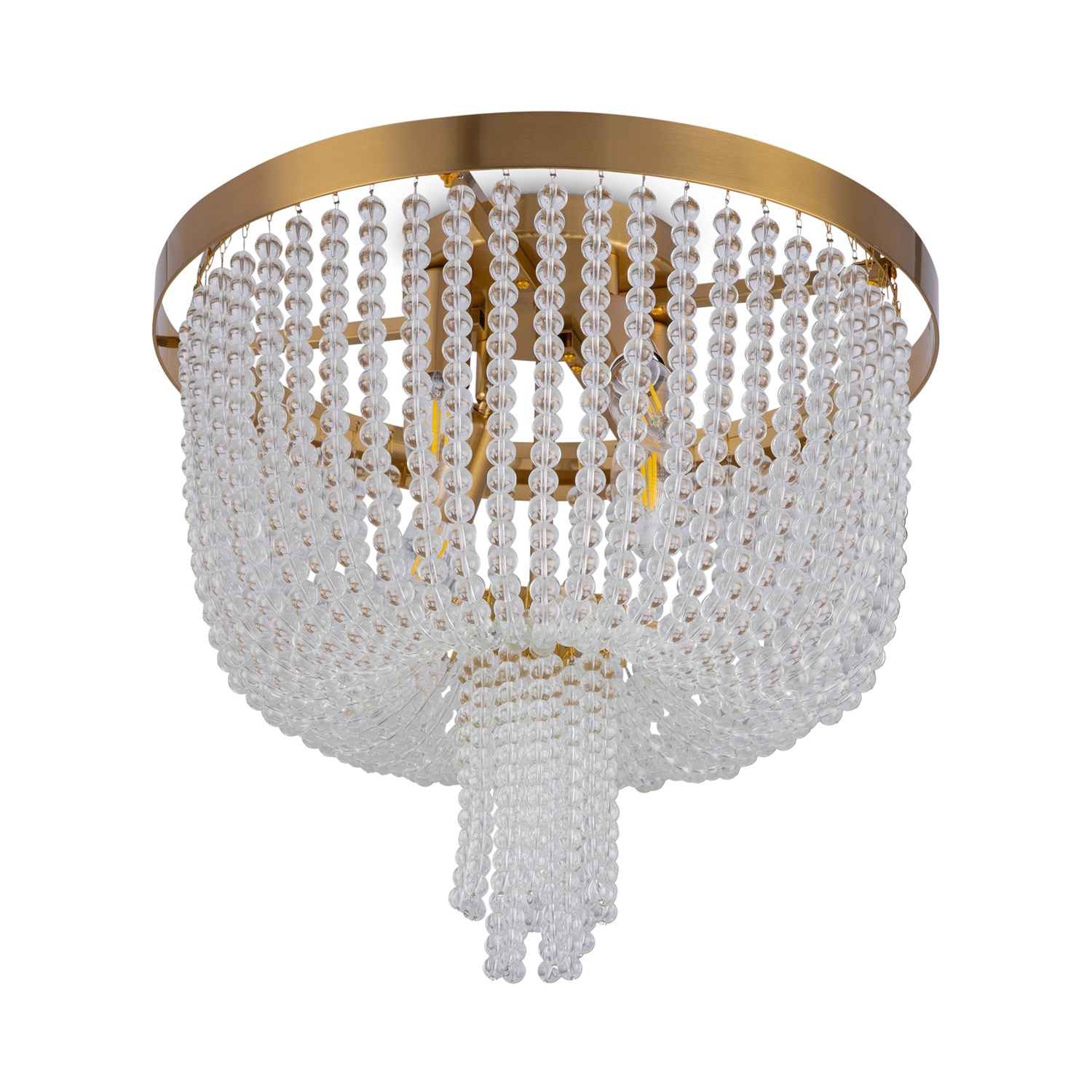 Freya Crystal Ornament Потолочный светильник цвет: латунь FR1008CL-04BS
