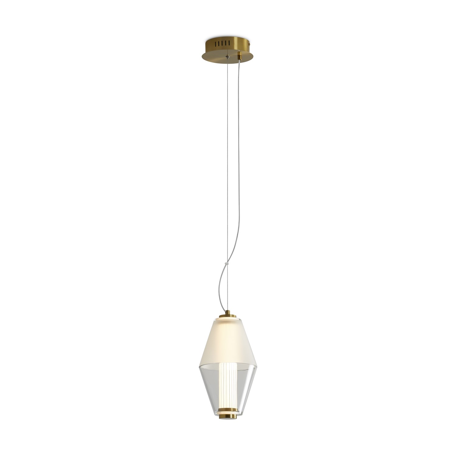 Freya LED Plum Подвесной светильник цвет: латунь FR6137PL-L6BT