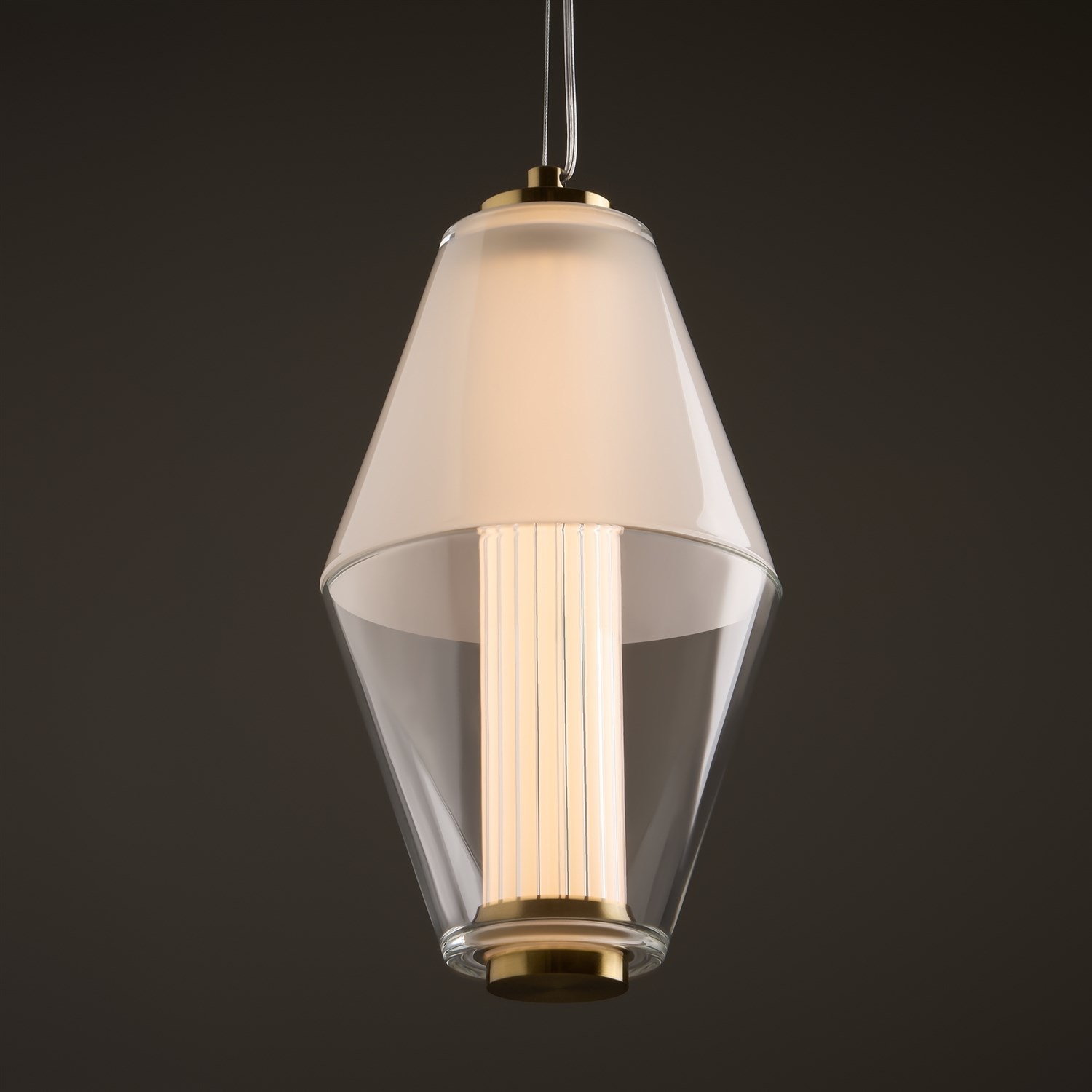 Freya LED Plum Подвесной светильник цвет: латунь FR6137PL-L6BT