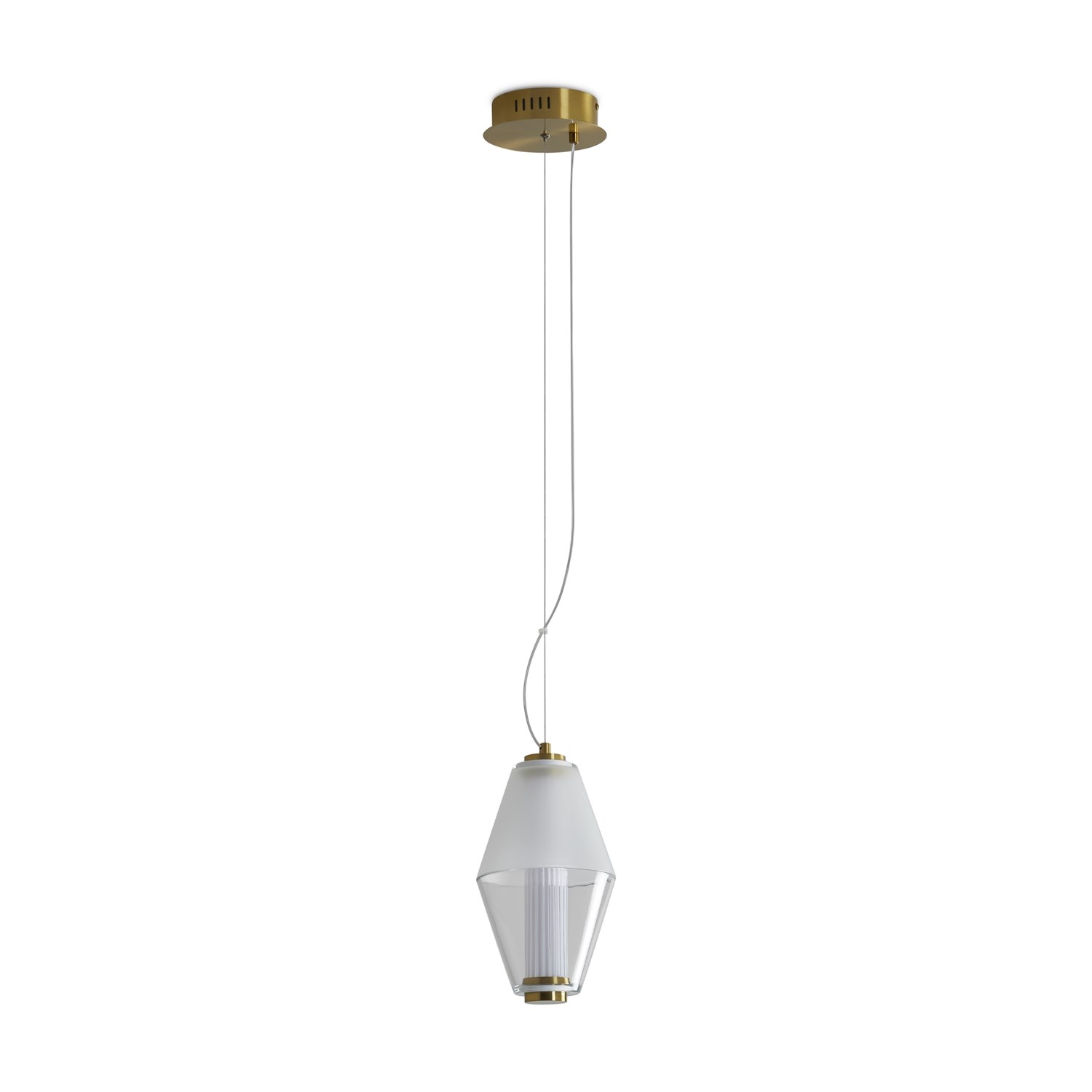 Freya LED Plum Подвесной светильник цвет: латунь FR6137PL-L6BT