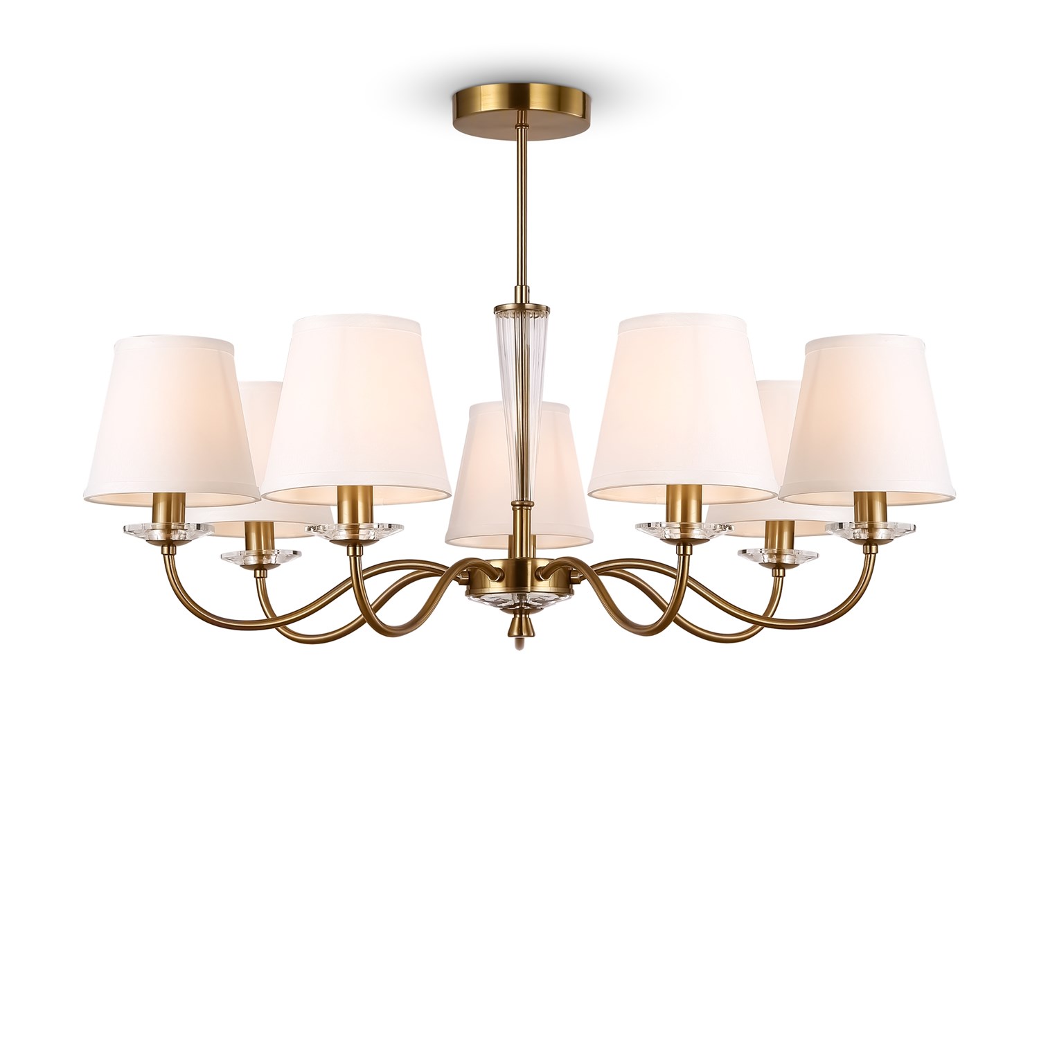 Freya Classic Osborn Люстра цвет: латунь FR2027PL-07BS